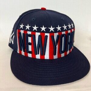 New York Yankees Flag Hat RARE!